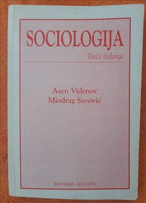 Sociologija- A. Videnov, M. Savović