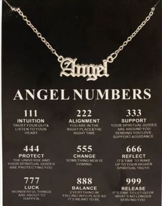 Ogrlica angel nakit