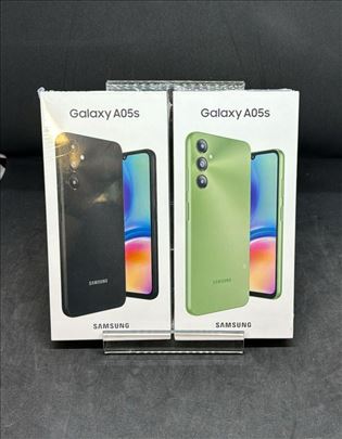 Samsung Galaxy A05s crni 6/128Gb novo na stanju