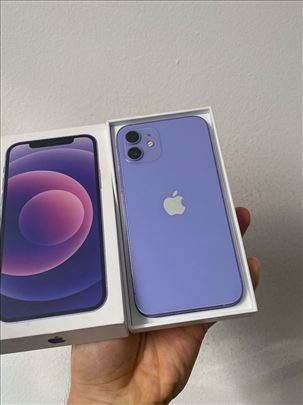 iphone 12 purple ljubičasti  87%bh - Extra stanje!