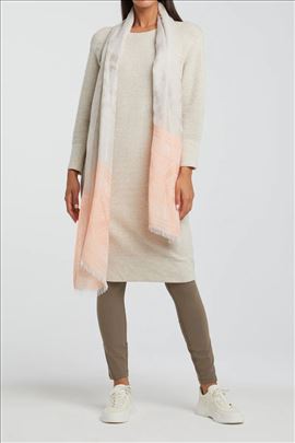 Amisu knit midi bež haljina 42