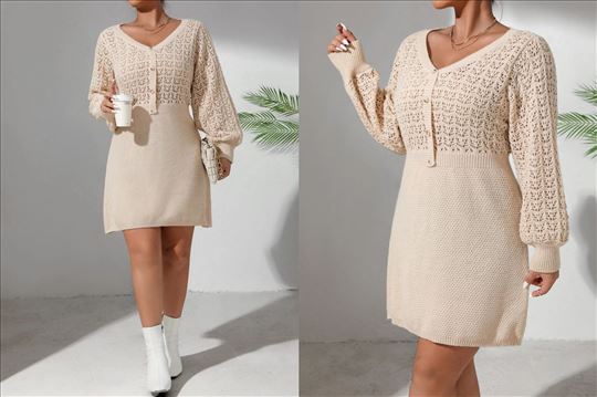 Shein Curve knit haljina 2XL novo