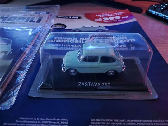 Legendarni automobili Zastava 750 Deagostini