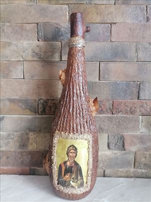 Sveti Andrej ukrasna slavska flasa Sveti