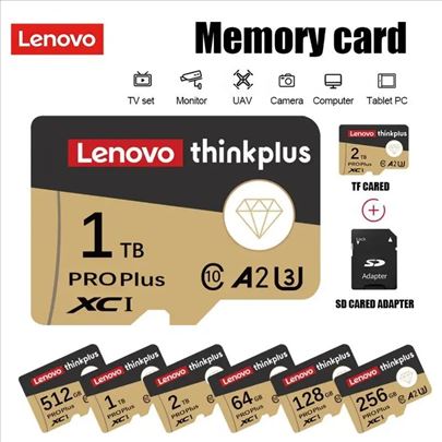 128 GB Lenovo ThinkPlus SD Memorijska kartica klas