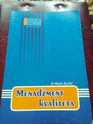 Menadzment kvaliteta - Milutin Djuričić