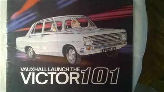 Prospekt Vauxhall Victor 101,A4 format,20 str.eng.
