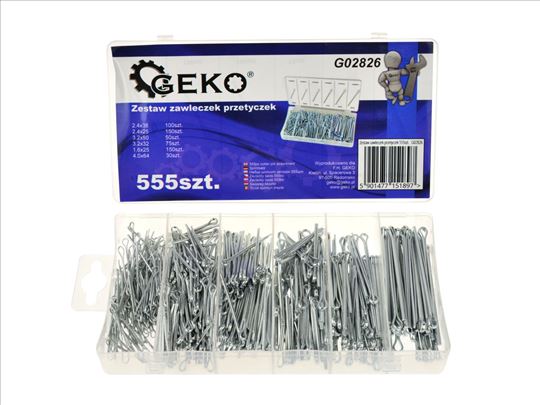 Set rascepka 555 kom  