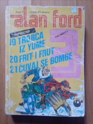 Alan Ford Trobroj Broj 7 (Vjesnik, 1990) 