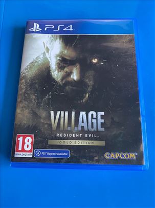 Resident evil Village PS4(disk) gold edition