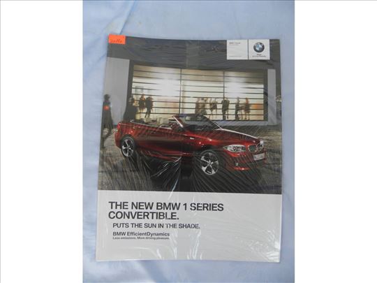Prospekt BMW serija 3 convertible 2011 , A4, meke 