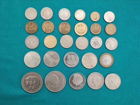 28 kovanica (SSSR, Evropa, Jugoslavija, Bugarska).