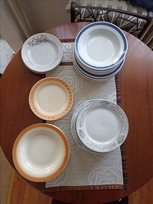 Raspareni tanjiri na komad