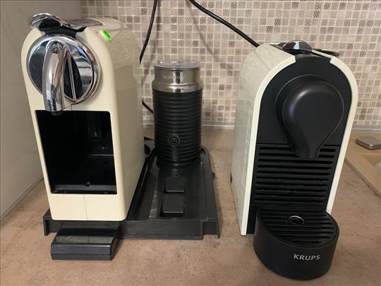 Dva nespresso Krups aparata za kafu - citaj opisss