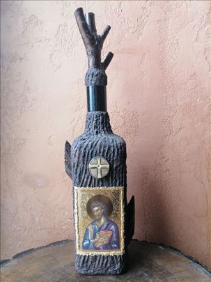 Sveti Luka ukrasna slavska flasa