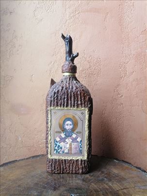 Sveti Sava ukrasna slavska flasa