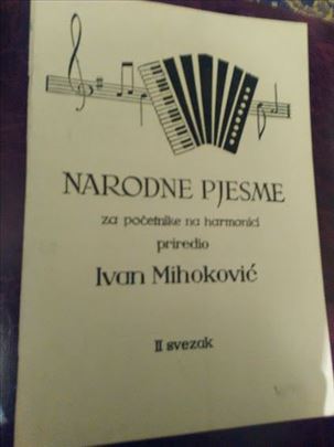 Narodne pjesme na harmonici 2 priredio Ivan Mihoko