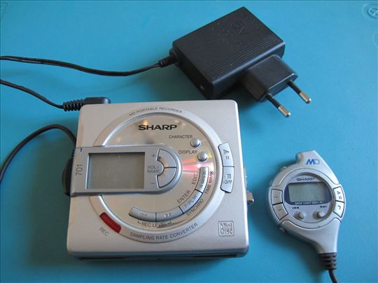 Sharp Md-MS701h- Mini disc Portable Recorder