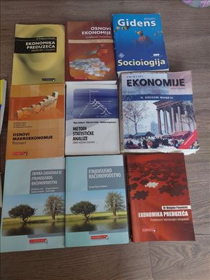Ekonomski fakultet-knjige/ prva godina