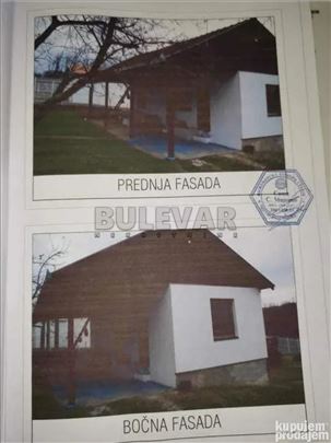 Kuća i pomoćna zgrada u Vučkovici kod Knića-  povr