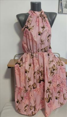 roze haljina vel 38