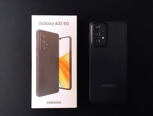 Samsung Galaxy A33 5G 6/128GB crni