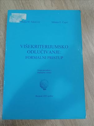 Višekriterijumsko odlučivanje- Formalni pristup