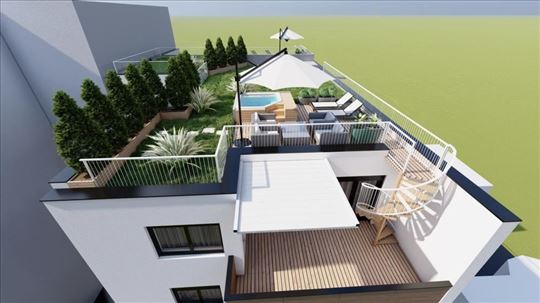 Ekskluzivna ponuda - Nov penthouse sa velikom tera