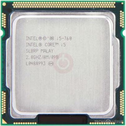 Intel i5 760 2.80GHz 8MB 1156