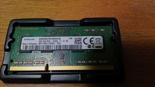 4gb DDR3 sodimm 12800 Samsung za laptop