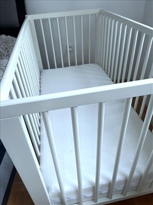 Krevetac za bebe Ikea, sa dušekom 
