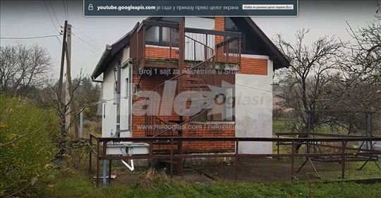 Kuća uknjižena 110m2 i 12.5 ari placa