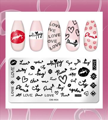 Šablon Table za pečate.