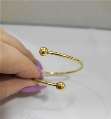 Prsten za salvete zlatni 1 manji