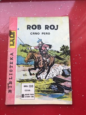 Biblioteka Lale 108 - Rob Roj - Crno pero