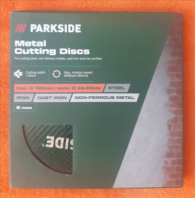 Rezne ploče za metal Parkside 