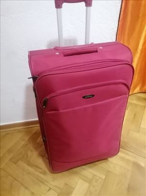 Kofer CARPISA platneni crveni oko 70/45/30