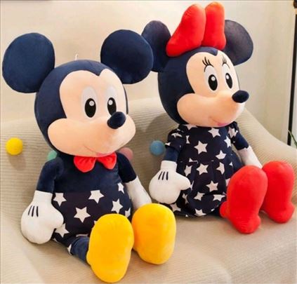 Mickey ili Minnie Mouse Star plišana,oko35cm-naruč