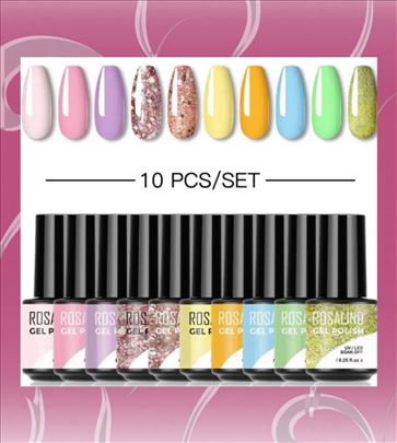 Rosalind kompleta sa 10 gel lakova