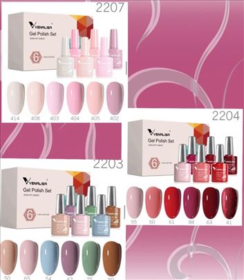 Venalisa set 6 kom gel lakova