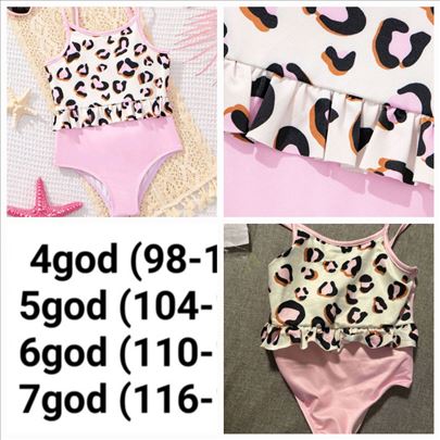 Pink leo kupaći kostim- naručivanje