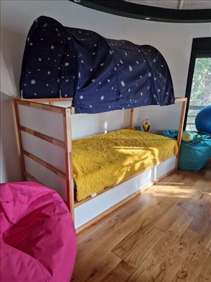 Ikea Kura podesivi dečiji krevet