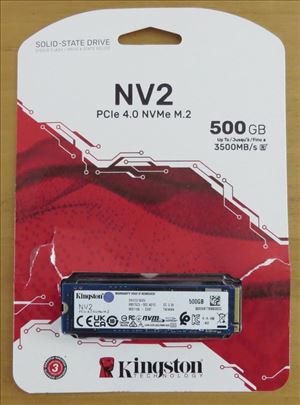 Kingston SNV2S/500G M.2 NVMe PCIe 4.0 GARANCIJA
