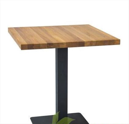Barski stolovi priridno drvo hrast 60x60 novo