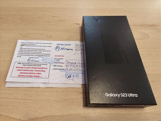 Samsung Galaxy S23 Ultra 8/256GB/Gar. do 19.05.25/