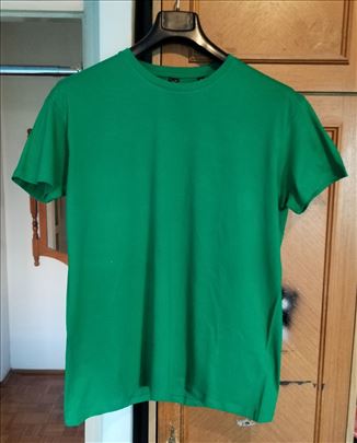 Majica jednobojna zelena pamučna, Kelly Green boja