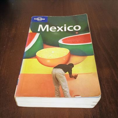 Mexico Meksiko Lonely Planet guide ENG ilustrovano