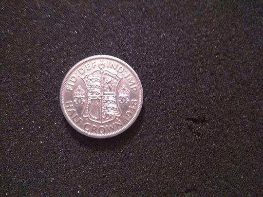 Srebrna Kovanica Half Crown George VI 1948