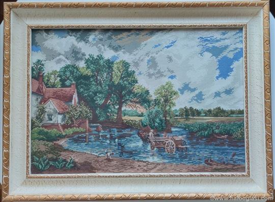 Živopisni goblen Kola sa senom, traži novi dom