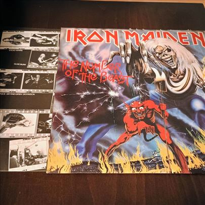 The number of the beast Iron Maiden 1982 Jugoton p